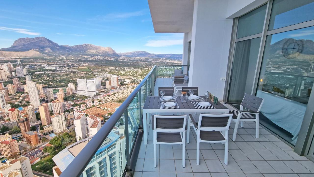 Skyline 41 Gran Lujo, Terraza Grande Y Vistas Al Mar - Planta 41 Apartment Benidorm Exterior photo