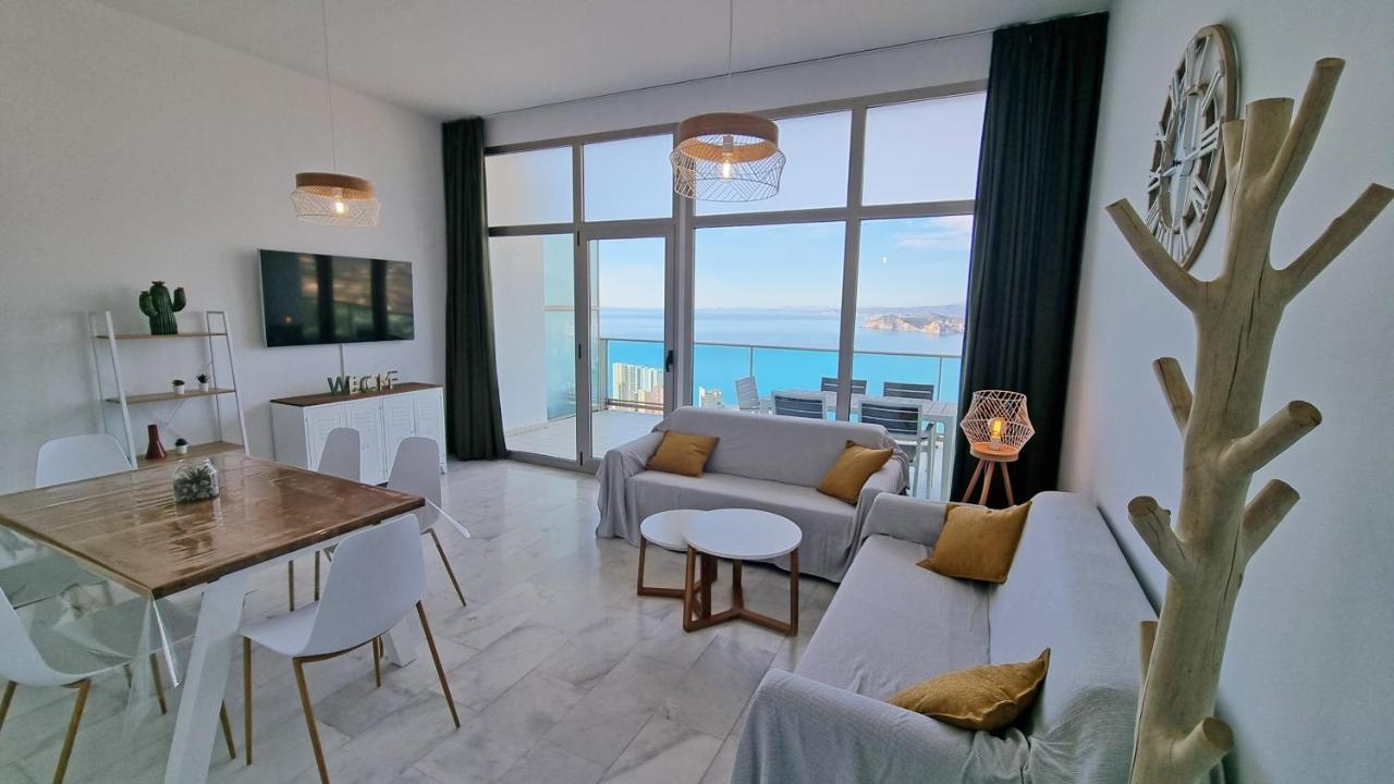 Skyline 41 Gran Lujo, Terraza Grande Y Vistas Al Mar - Planta 41 Apartment Benidorm Exterior photo