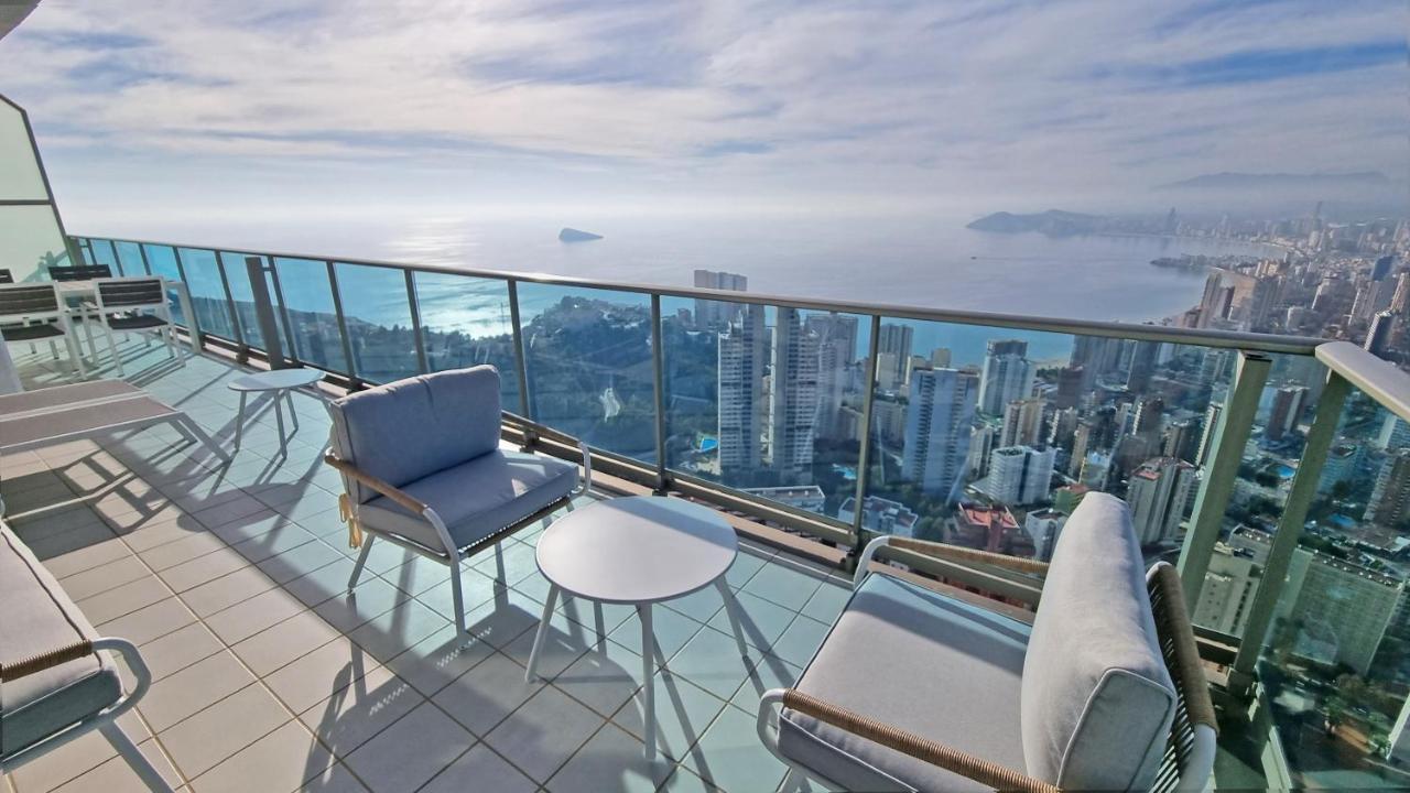 Skyline 41 Gran Lujo, Terraza Grande Y Vistas Al Mar - Planta 41 Apartment Benidorm Exterior photo