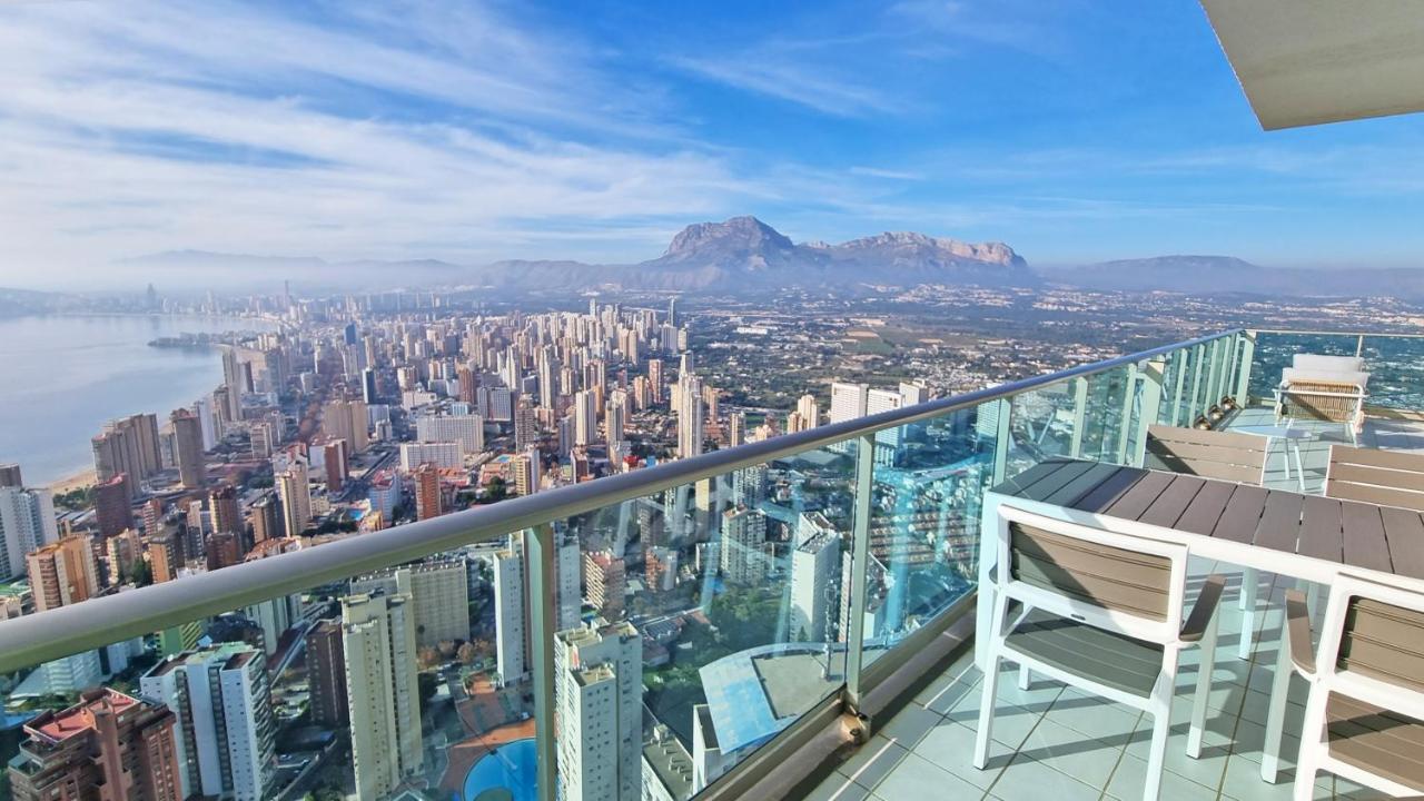 Skyline 41 Gran Lujo, Terraza Grande Y Vistas Al Mar - Planta 41 Apartment Benidorm Exterior photo